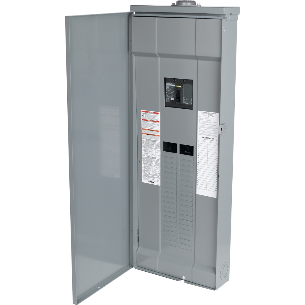 Mayer-DDS-Load center, QO, 3 phase, 42 spaces, 42 circuits, 200A convertible main breaker, NEMA3R, QDL-2
