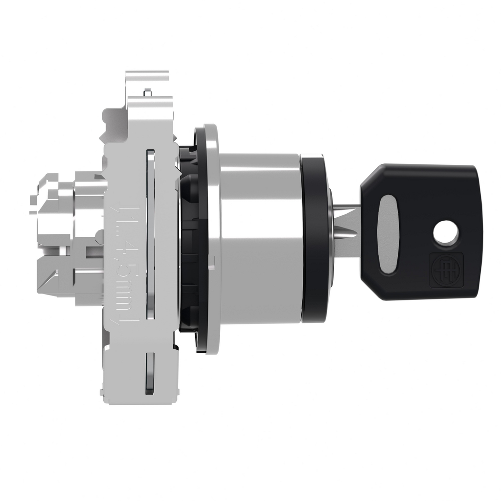 Mayer-DDS-Head for key selector switch, Harmony XB4, flush mounted 455 3, position stay put-2