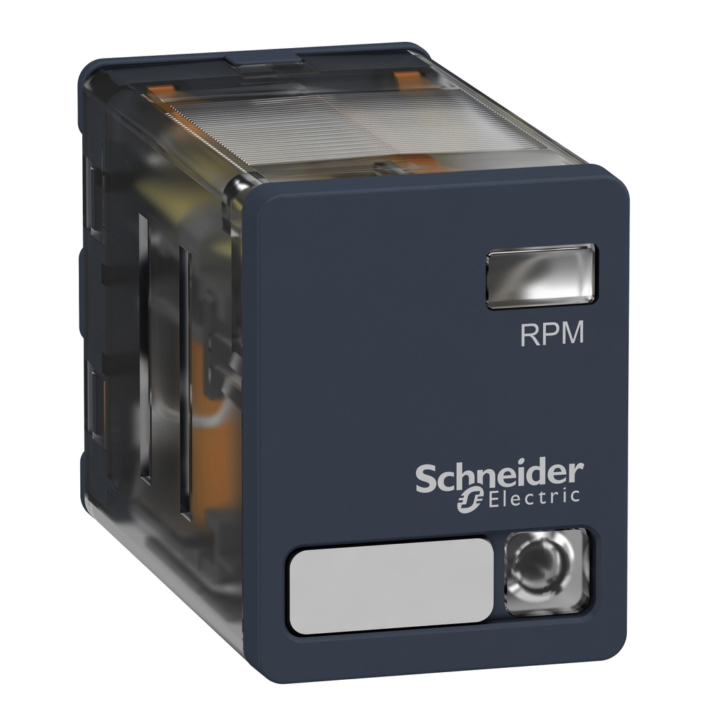 Mayer-DDS-Plug In Relay, Harmony Relay, power, 15A at 277VAC, 2CO contacts, 24VAC 50/60HZ coil, LED-1