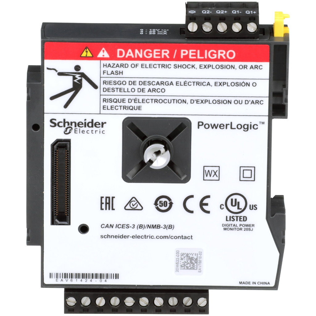 Mayer-DDS-PowerLogic PM8000 - I/O Module - Analogue - 4 inputs + 2 outputs-2