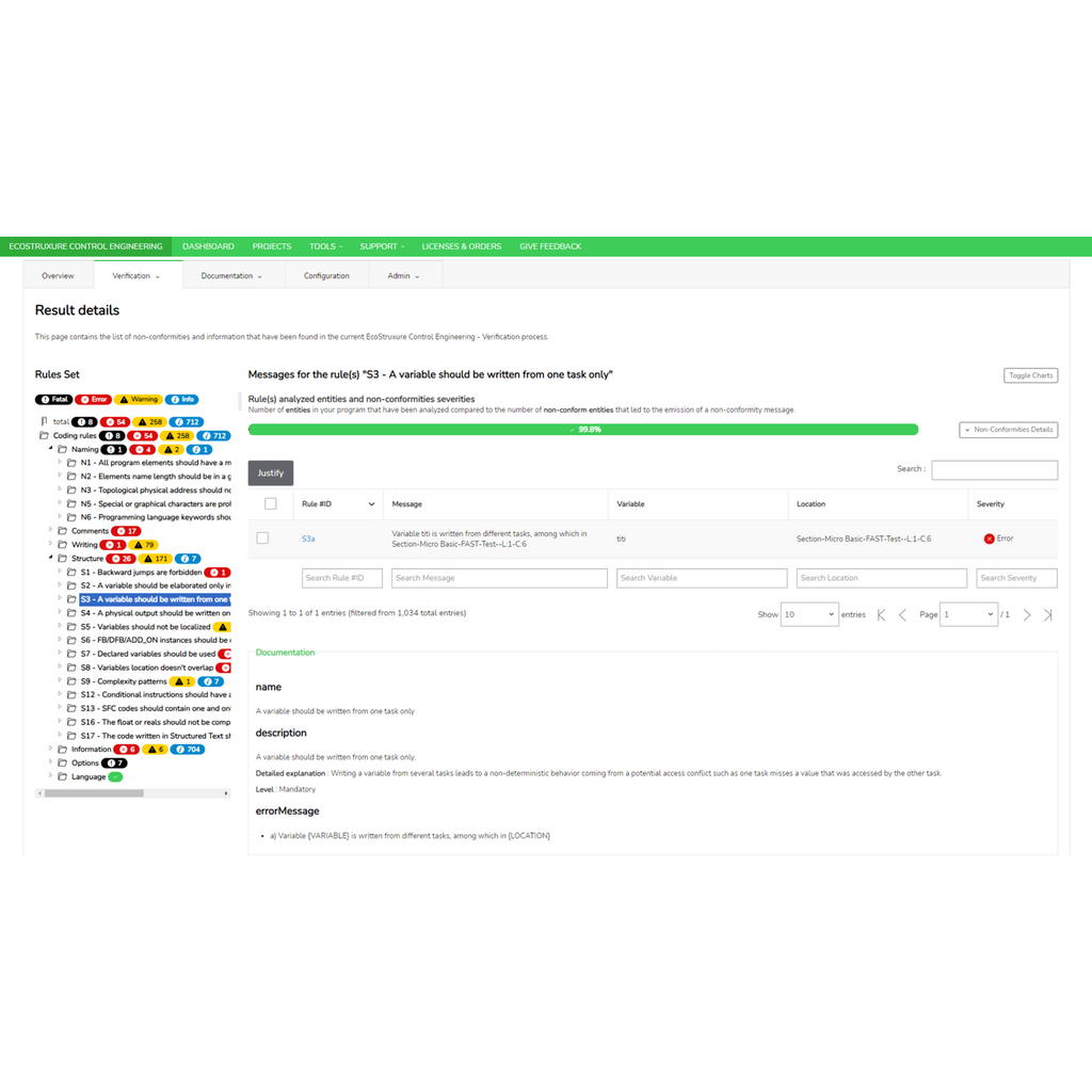 Mayer-DDS-License, EcoStruxure Control Engineering, verification, basic, node locked, subscription, 1 shot, pack of 10-1