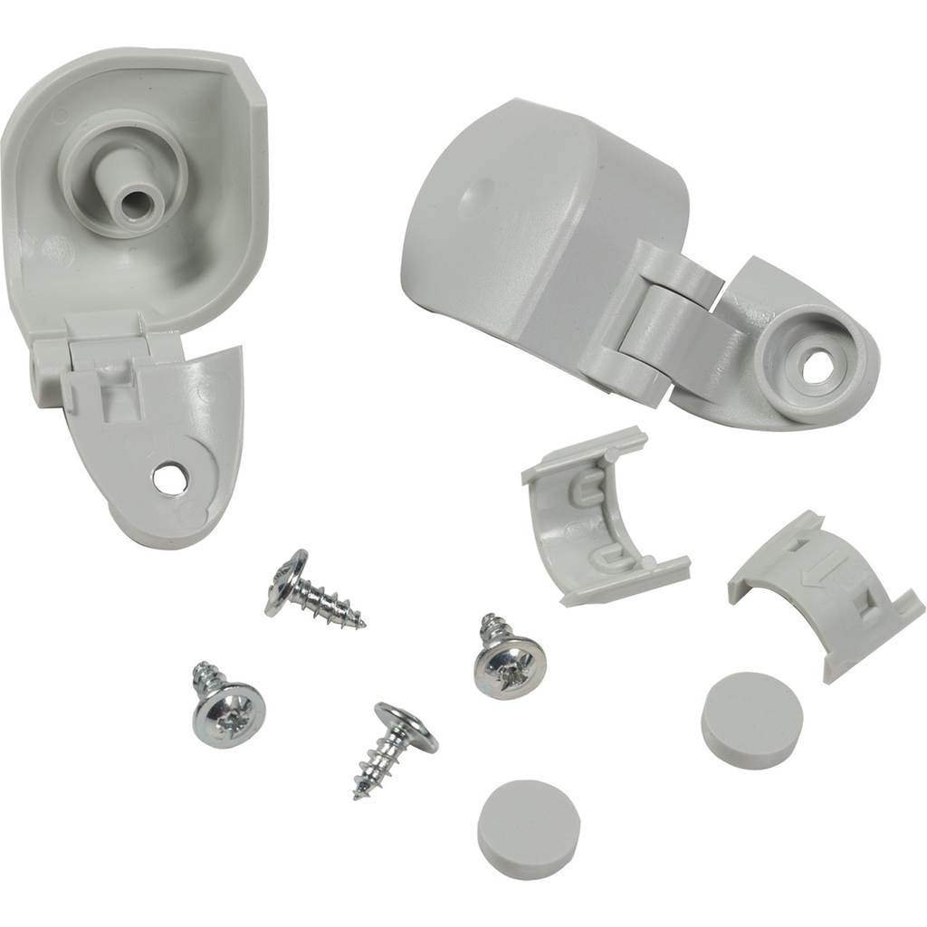 Mayer-DDS-Hinges, for cover-depth 20 mm. In thermoplastic PC with screws.-1