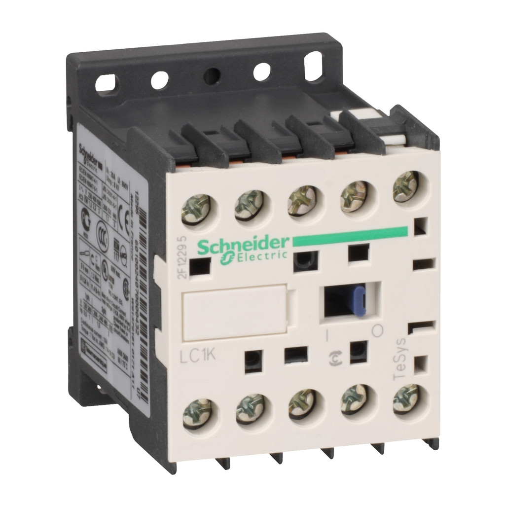 Mayer-DDS-Contactor, TeSys K, 4P, 2 NO + 2 NC, AC-1, lt or eq to 440V 10A, 24VAC coil-2