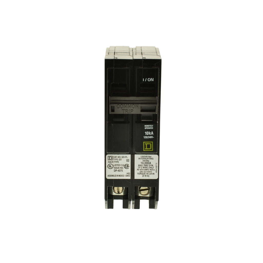 Mayer-DDS-Mini circuit breaker, QO, 30A, 2 pole, 120/240VAC, 10kA, plug in, Powerlink, load shedding-2