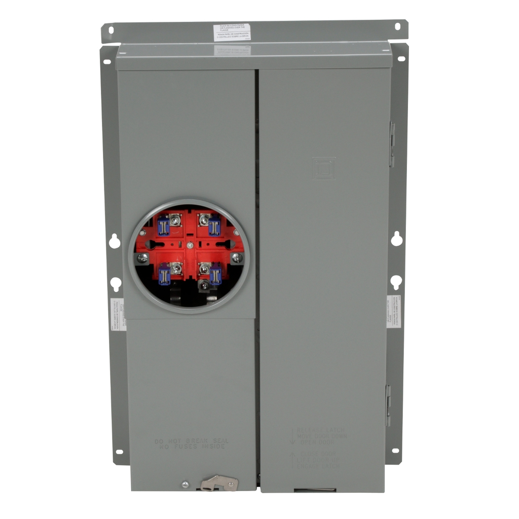 Mayer-DDS-All in one, Homeline, CSED, ringed socket, 125A, semi flush mount, 16 spaces, 24 circuits, 10kA SCCR, no bypass-2