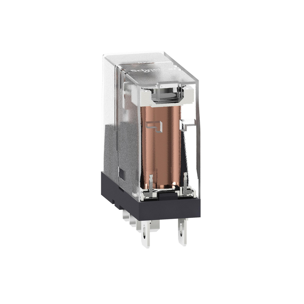 Mayer-DDS-interface plug in relay, Harmony Electromechanical Relays, 10A, 1CO, clear cover, 24V DC-2