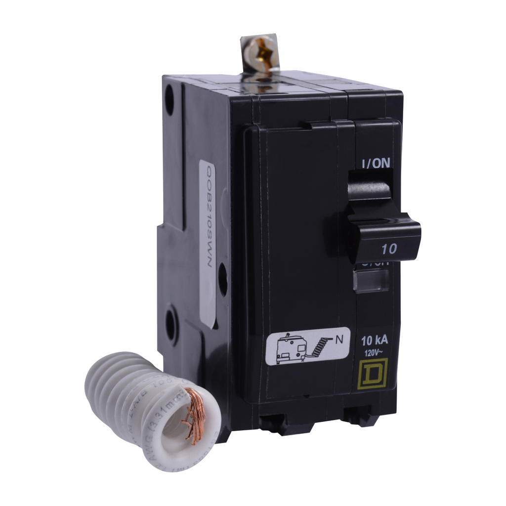 Mayer-DDS-Mini circuit breaker, QO, 30A, 2 pole, 120VAC, 10kA, bolt on, switch neutral-1