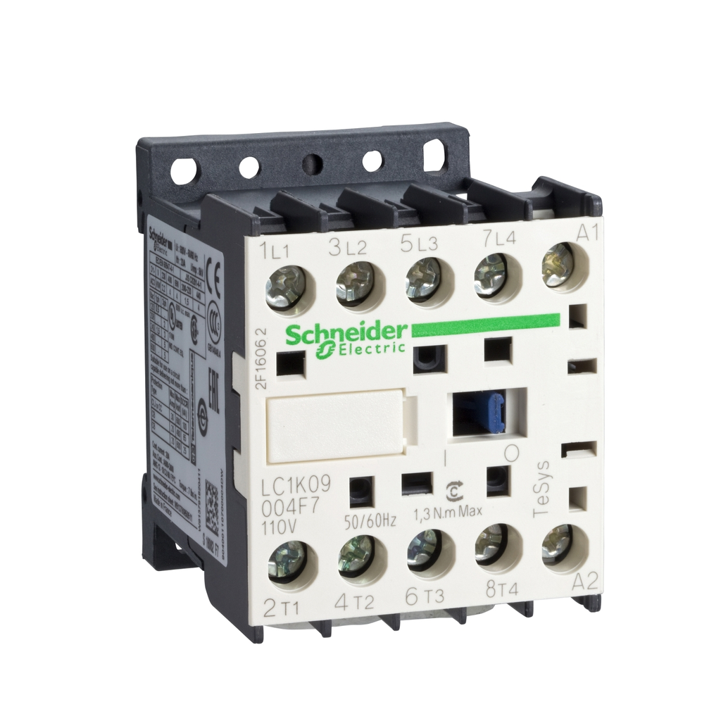 Mayer-DDS-Contactor, TeSys K, 4P, 4 NO, AC-1, lt or eq to 440V 10A, 24VAC coil-2