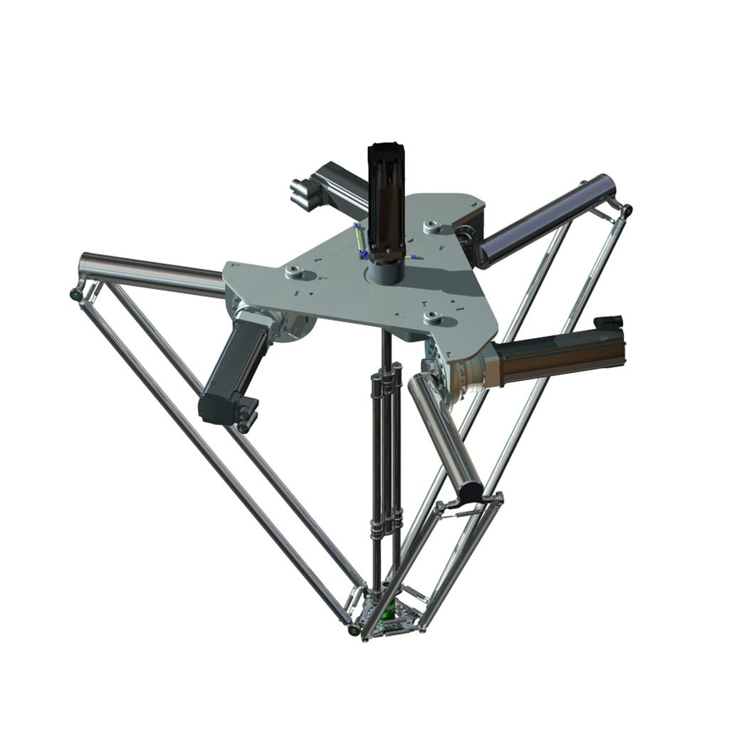 Mayer-DDS-Delta 3 robot; P4; 3 to 4 axis; 15 kg permissible load; 0 to 1200 mm working envelop-1
