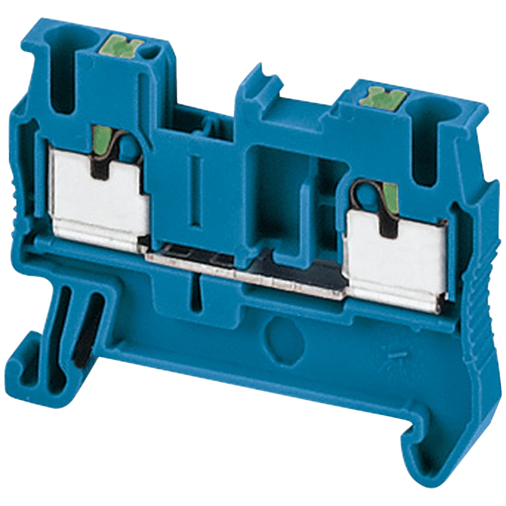 Mayer-DDS-Terminal block, Linergy TR, push-in type, feed through, 2 points, 2.5mm², blue, set of 50-1