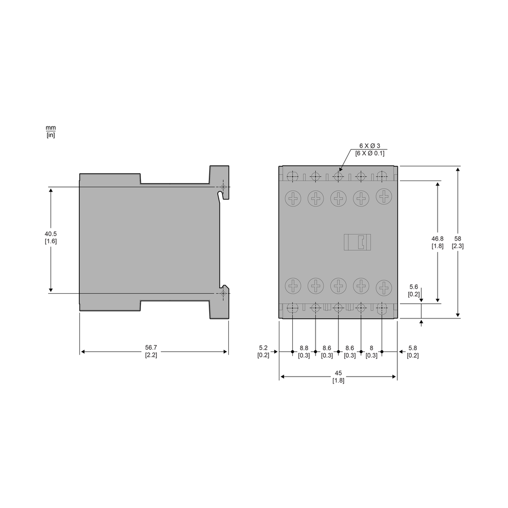 Mayer-DDS-Contactor, TeSys K, 4P, 2 NO + 2 NC, AC-1, lt or eq to 440V, 20A, 24VDC coil-2
