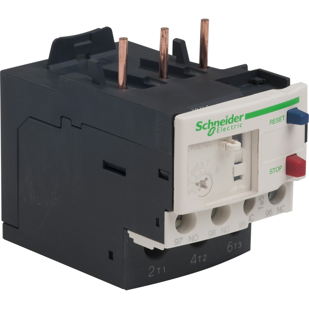 Mayer-DDS-Thermal overload relay, TeSys Deca, 690VAC, 5.5 to 8A, 1NO+1NC, class 20, for unbalanced loads-1