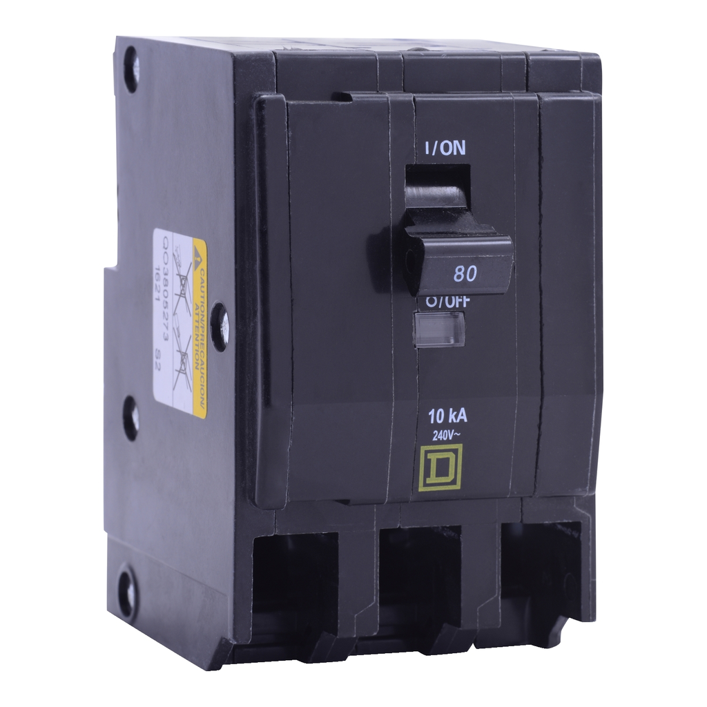 Mayer-DDS-Mini circuit breaker, QO, 100A, 3 pole, 120/240VAC, 10kA, plug in, ring-2