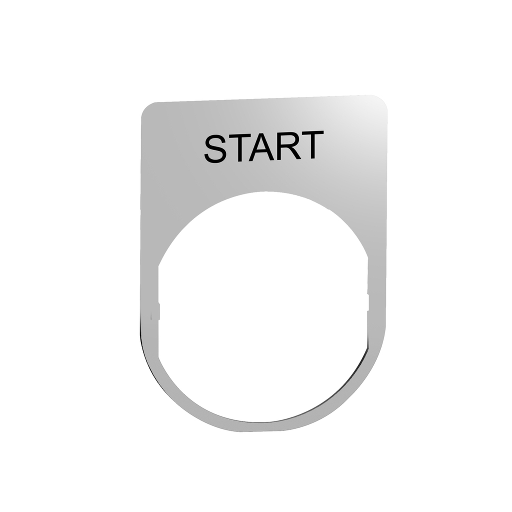 Mayer-DDS-legend plate metal with start marking-1