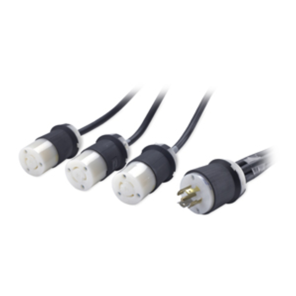 Mayer-DDS-Power Cord Splitter, L21-20P to (3)L5-20R-1