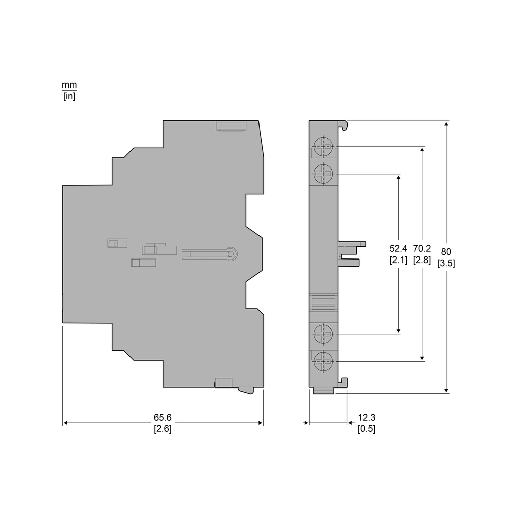 Mayer-DDS-MAN-STARTER SHORT CIR CONTACT 575VAC 1-2