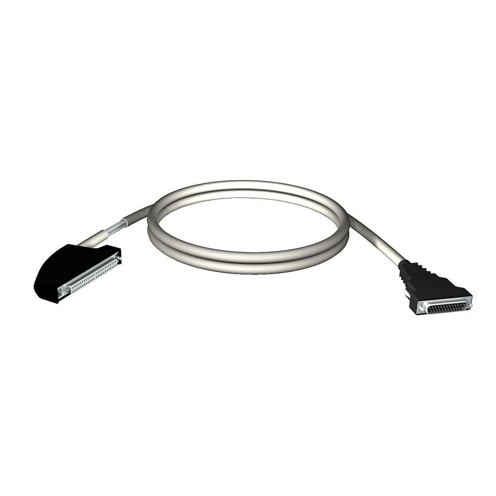 Mayer-DDS-cord set, Modicon X80, 40-way terminal, SUB-D25 connector, 3m-1