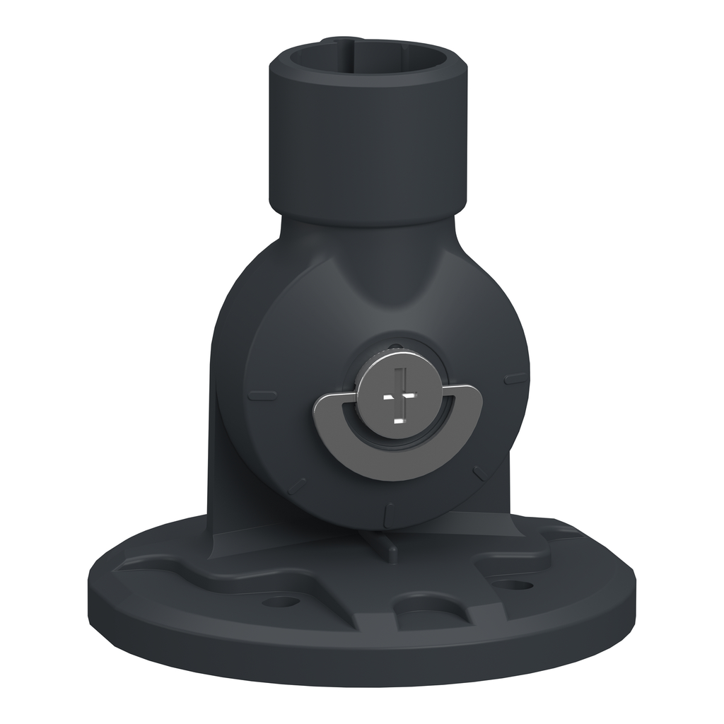 Mayer-DDS-Universal Mounting Accessory, Harmony XV4/XV6/XVB7 Modular Tower Light, Plastic Foldable Bracket, Grey-1