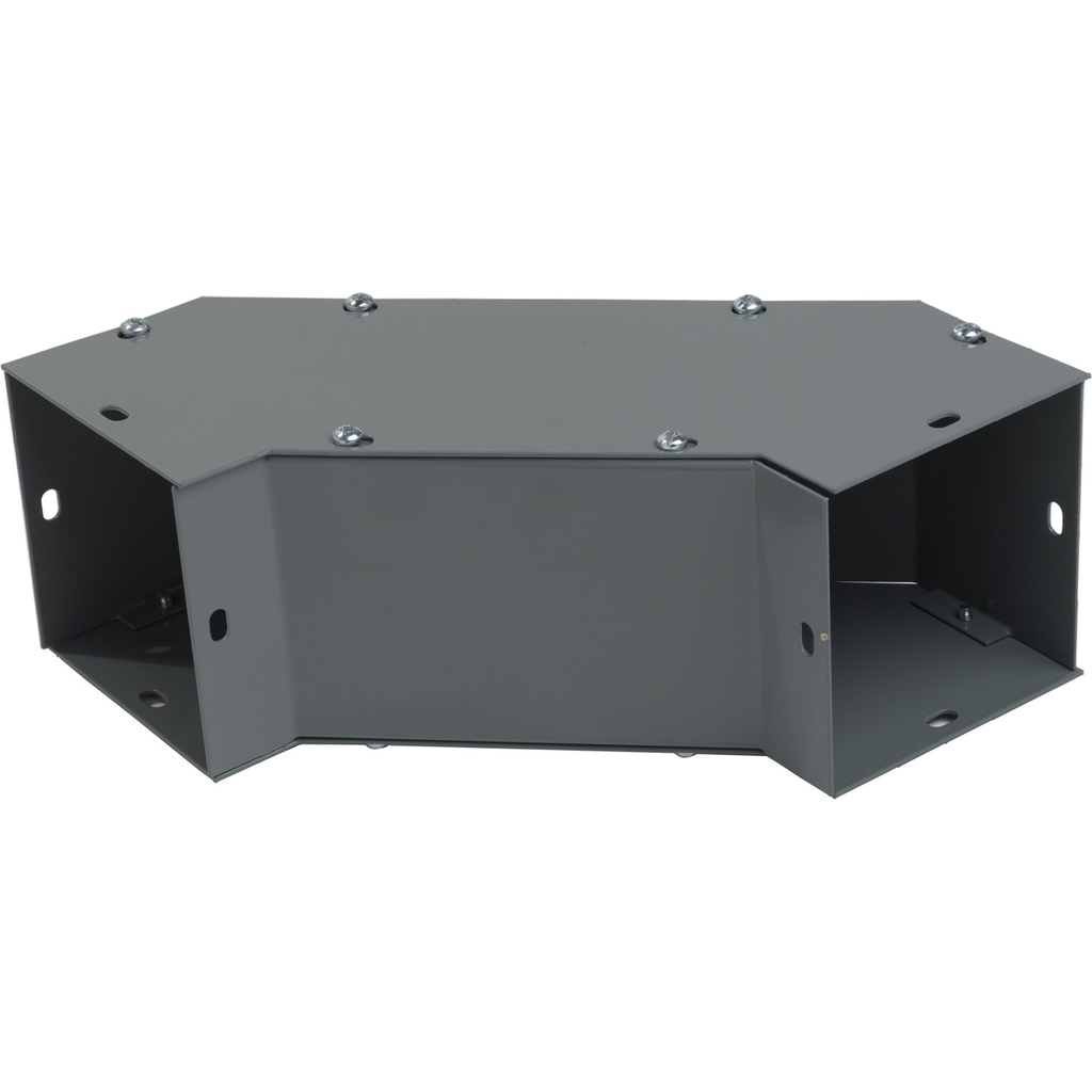 Mayer-DDS-Wireway, Square-Duct, 4 inch by 4 inch, 90 degree sweeping elbow, N1 paint, NEMA 1-1