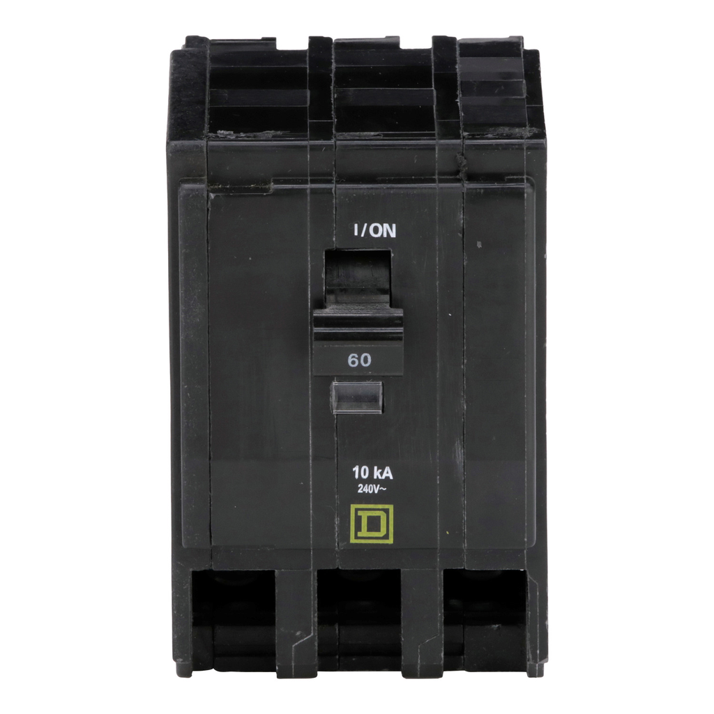 Mayer-DDS-Mini circuit breaker, QO, 60A, 3 pole, 120/240VAC, 10kA, plug in, ring-2