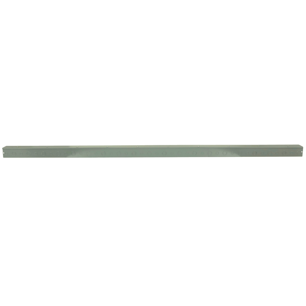 Mayer-DDS-Wireway, Square-Duct, 4 inch by 4 inch, 10 feet long, with knock outs, hinged cover, N1 paint, NEMA 1-2