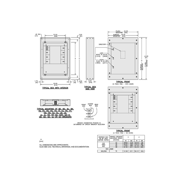 Mayer-DDS-Box, I-Line Panelboard, HCM, 32in W x 48in H x 8.25in D, Type 1-2