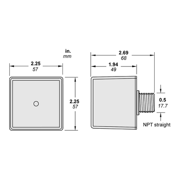 Mayer-DDS-Surge protection device, Surgelogic, 36kA, 120 VAC, 1 phase, 3 wire, 25kA SCCR, NEMA 4X-2
