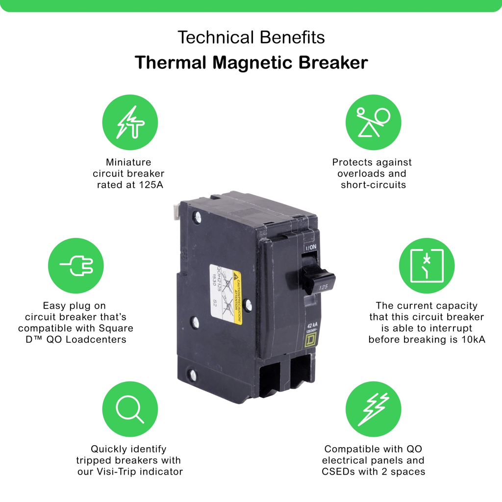Mayer-DDS-Mini circuit breaker, QO, 125A, 2 pole, 120/240VAC, 10kA, plug in-2