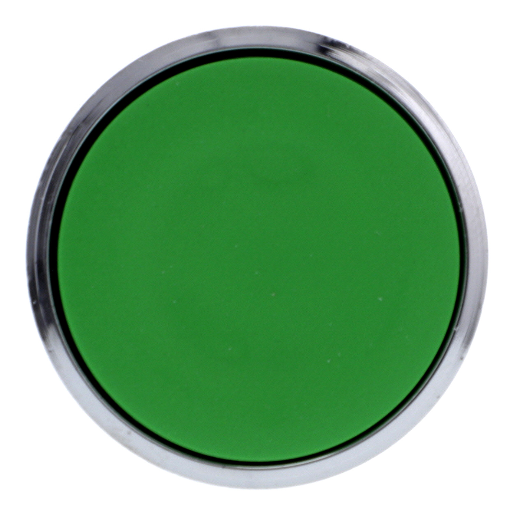 Mayer-DDS-Harmony, 22mm Push Button, flush push button head, spring return, green, unmarked-2