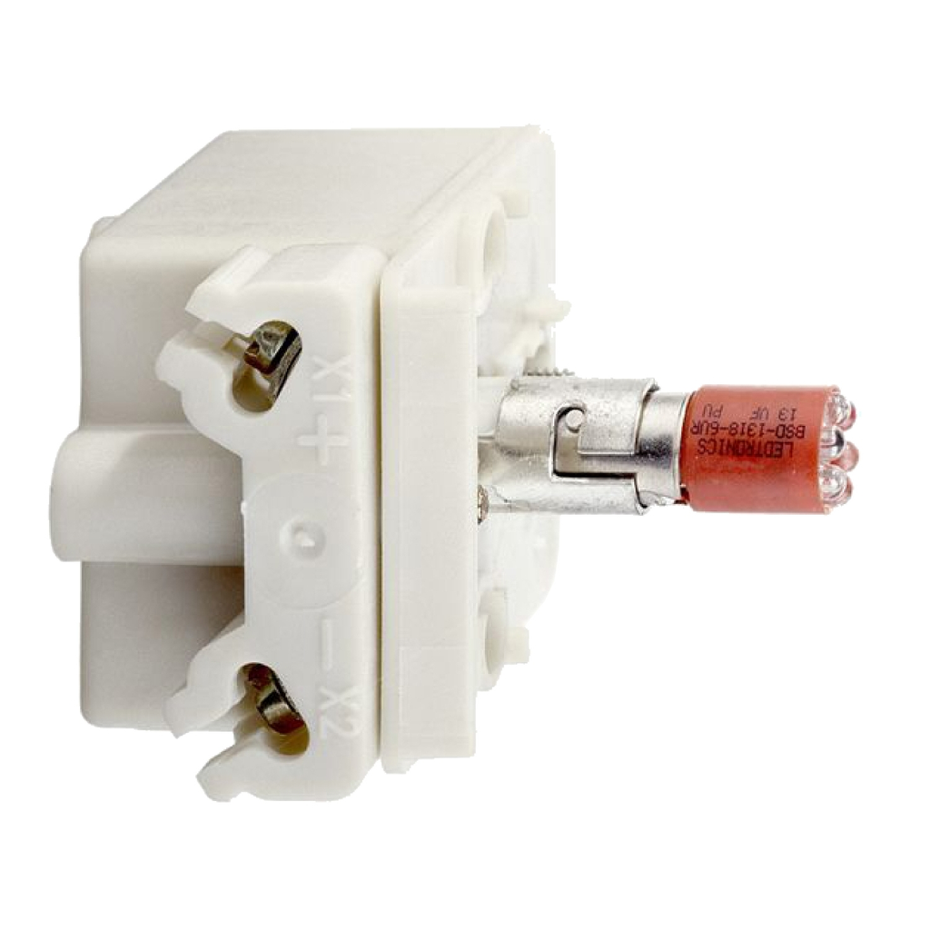 Mayer-DDS-Light block, Harmony 9001K, Harmony 9001SK, shallow depth, 30mm, LED red, 24-28V-1