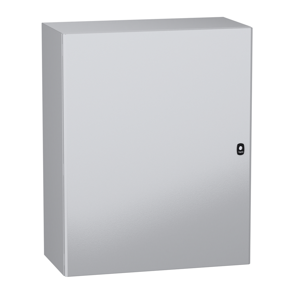 Mayer-DDS-Wall mounted steel enclosure, PanelSeT S3DC, plain door, without plain chasis, 1000x800x400mm, IP66, IK10-1