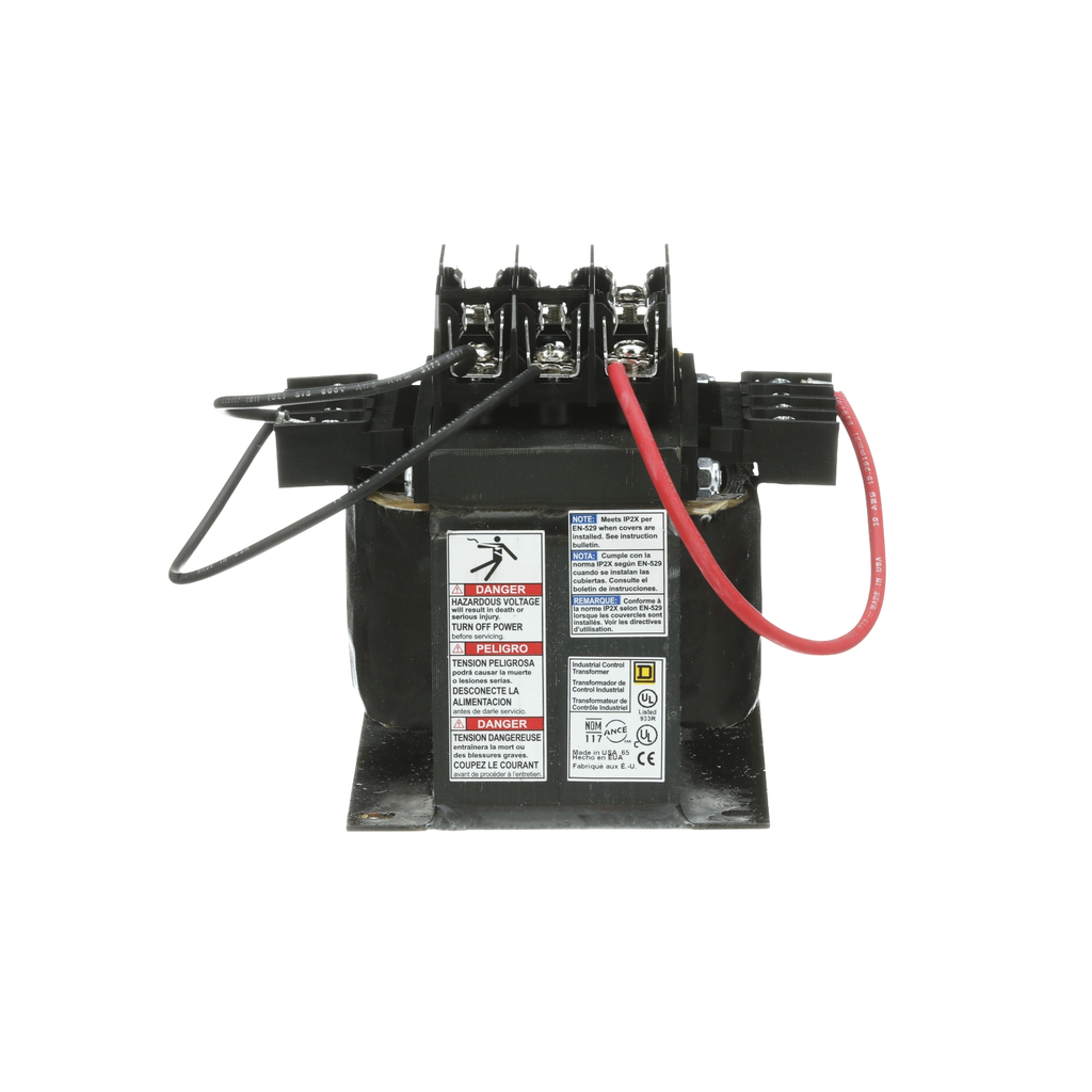 Mayer-DDS-Industrial control transformer, Type TF, 1 phase, 350VA, 208/230/460V primary, 115V secondary, 50/60Hz-2