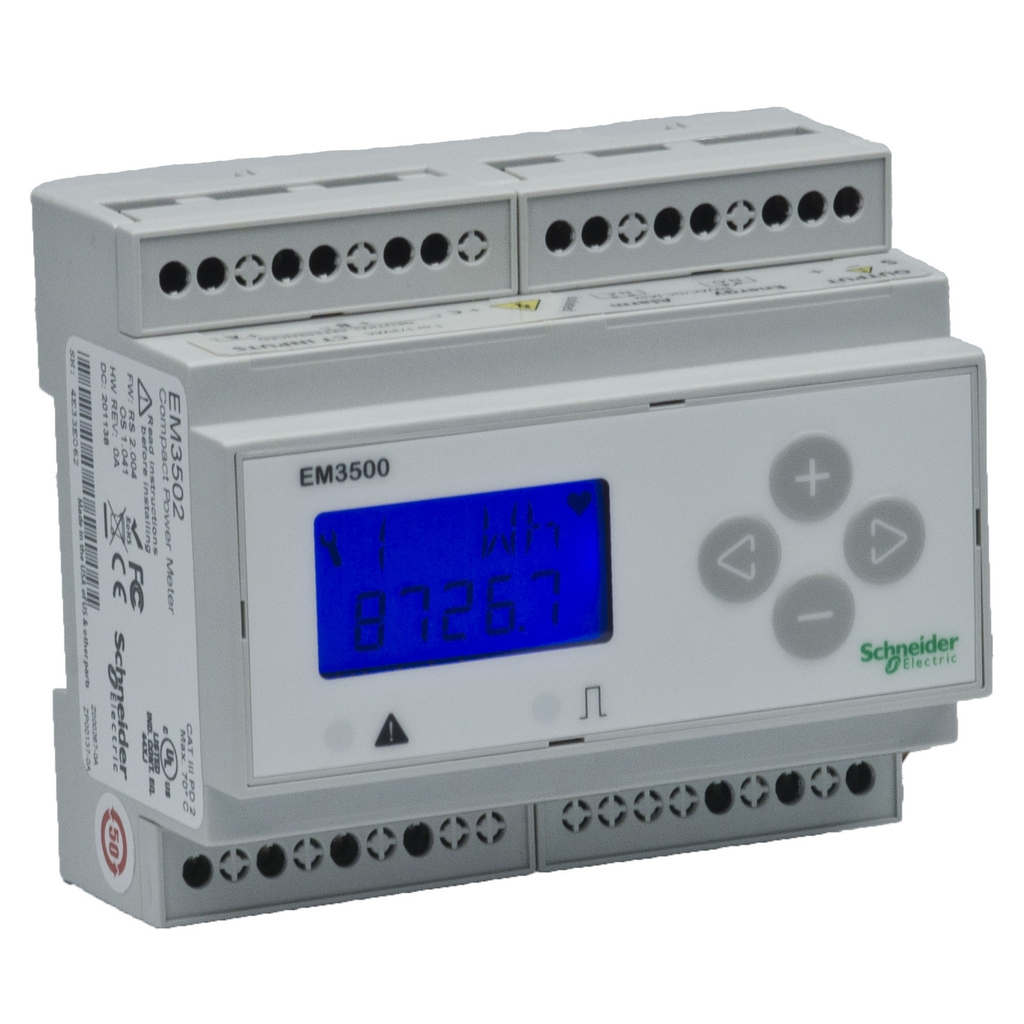 Mayer-DDS-PowerLogic EM3500 DIN rail meter - Modbus 4 quadrant - current transformer-1