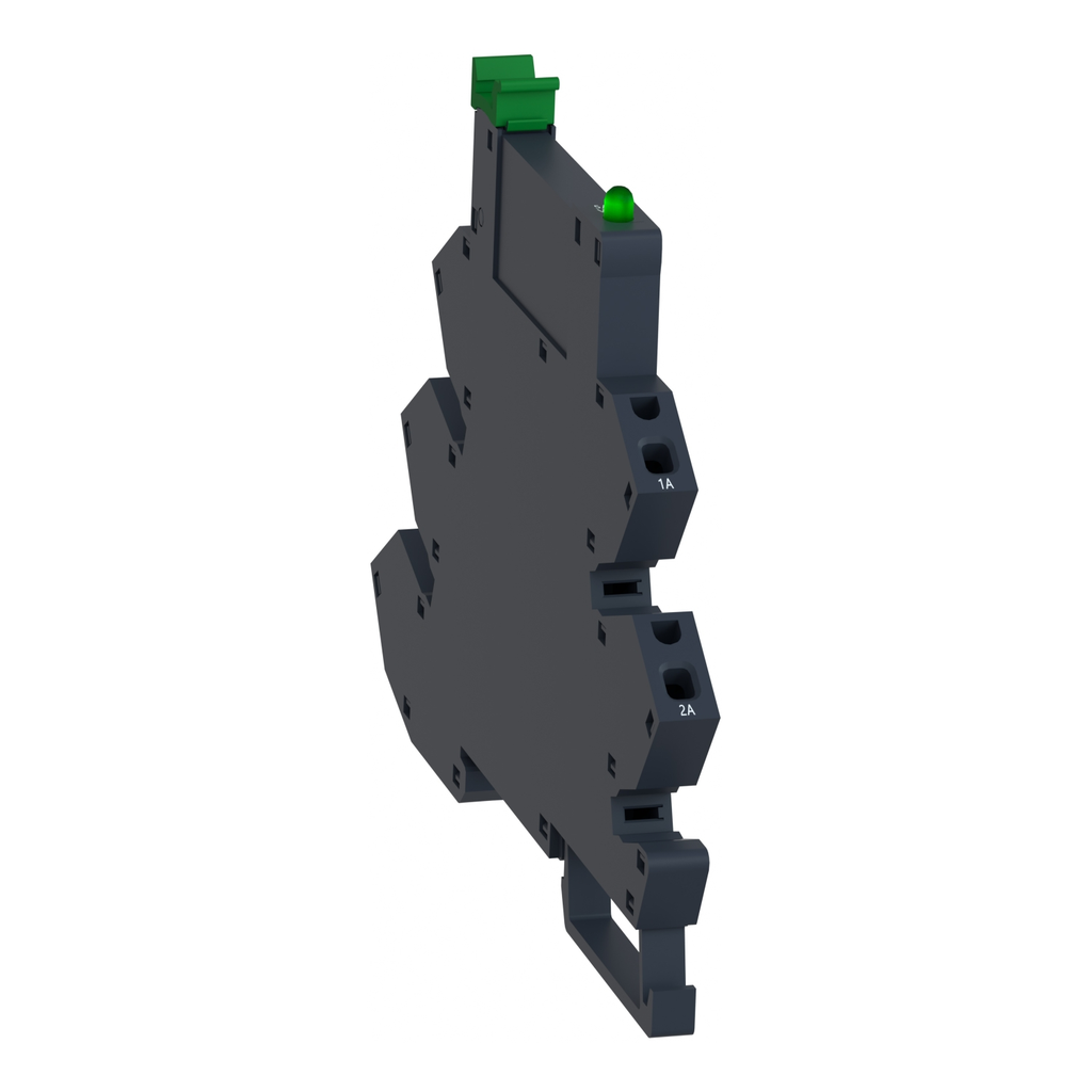 Mayer-DDS-pre-assembled relay, Harmony Solid State Relays, 2A, zeroVoltage switching, spring sockets, input 16...30V DC, output 24...250V AC-2