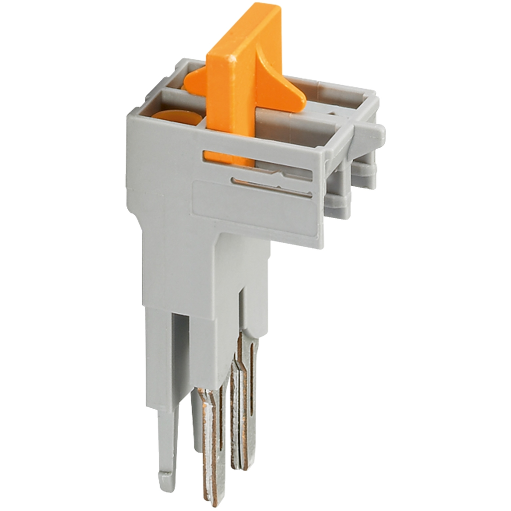Mayer-DDS-Switching jumper, Linergy TR, 2 points, for NSYTRV62TTD terminal, pluggable, orange, set of 10-1