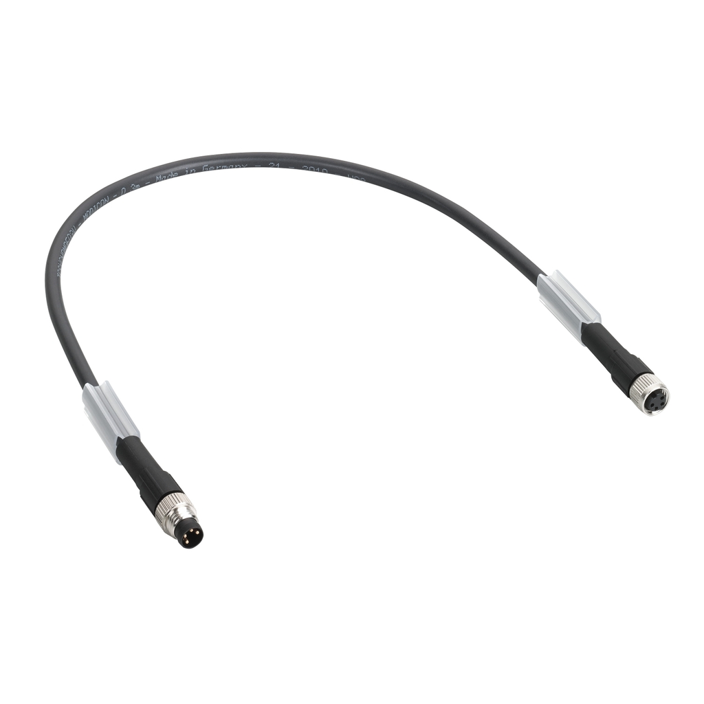 Mayer-DDS-power daisy chain cable - straight - 2 x M8 male-female - 10m-1