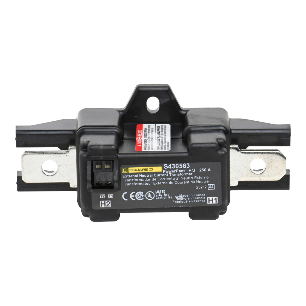 Mayer-DDS-Circuit breaker accessory, PowerPacT J, MicroLogic, external neutral current transformer, ENCT, 250A-2