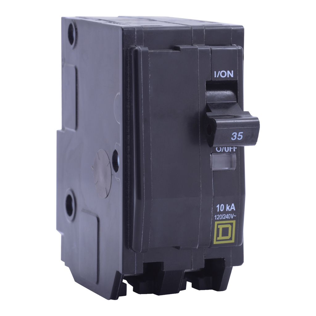 Mayer-DDS-Mini circuit breaker, QO, 40A, 2 pole, 120/240VAC, 10kA, plug in, high density discharge-1