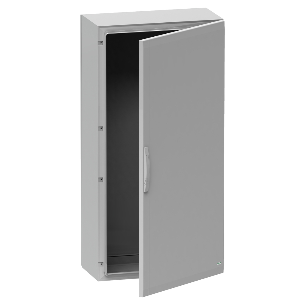 Mayer-DDS-Floor standing polyester enclosure, PanelSeT PLA, plain door, completely sealed, 750x750x320mm, IP65, IK10-2