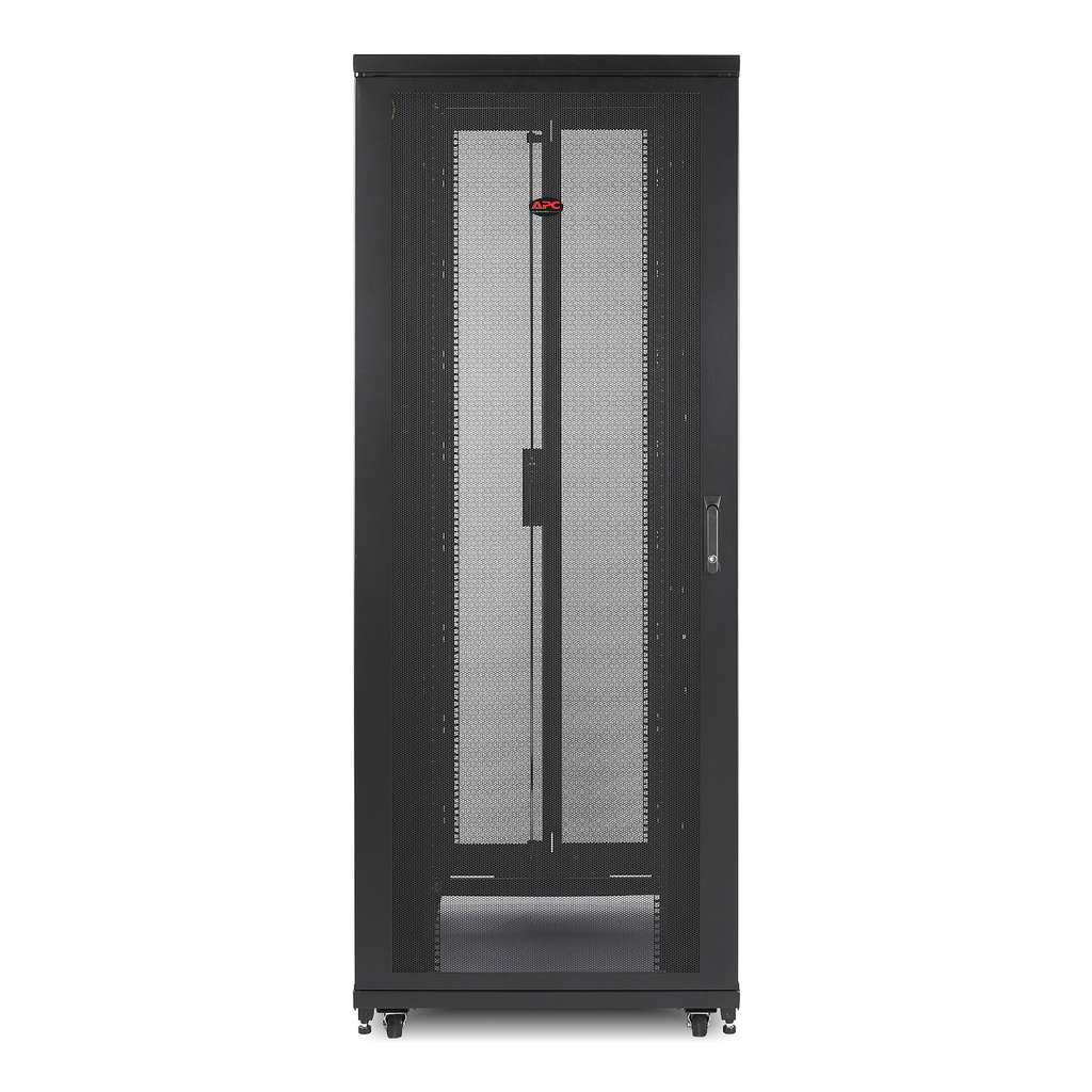 Mayer-DDS-APC NetShelter SV, Server Rack Enclosure, 42U, Black, 2057H x 800W x 1060D mm, with Roof, Castors, Feet, 4 Brackets, Bottom and Side Panels-1