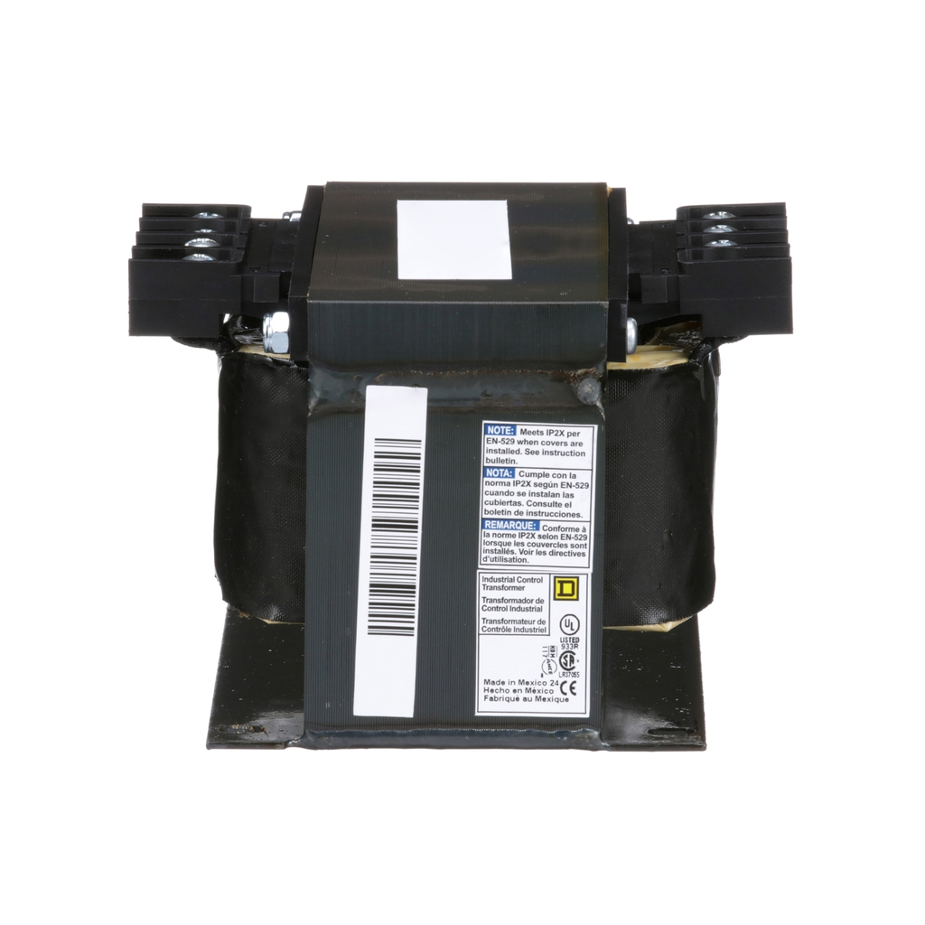 Mayer-DDS-Transformer, Type T, industrial control, 350VA, 1 phase, 208/230/460V primary, 115V secondary, 80C rise-2