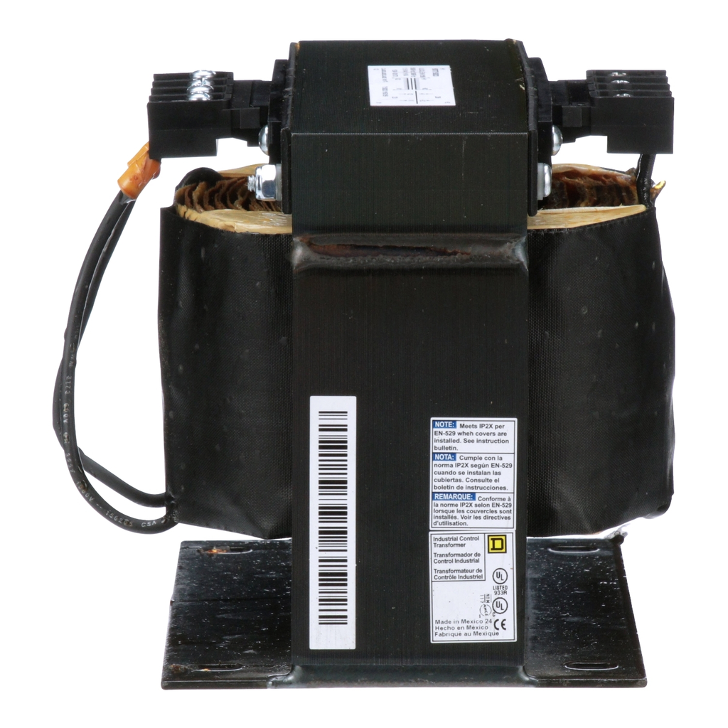 Mayer-DDS-Transformer, Type T, industrial control, 1500VA, 1 phase, 208V primary, 120V secondary, 115C rise-2