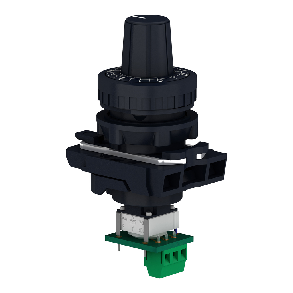 Mayer-DDS-Complete potentiometer, Harmony XB5, plastic, 22mm, 10K-2