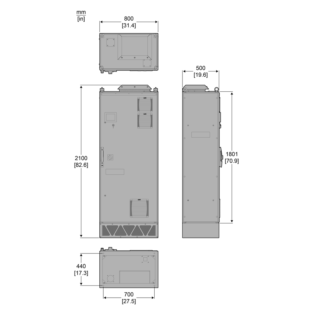 Mayer-DDS-Active harmonic filter 300 amp 380-480 VAC N12 Enclosure [TAA]-2