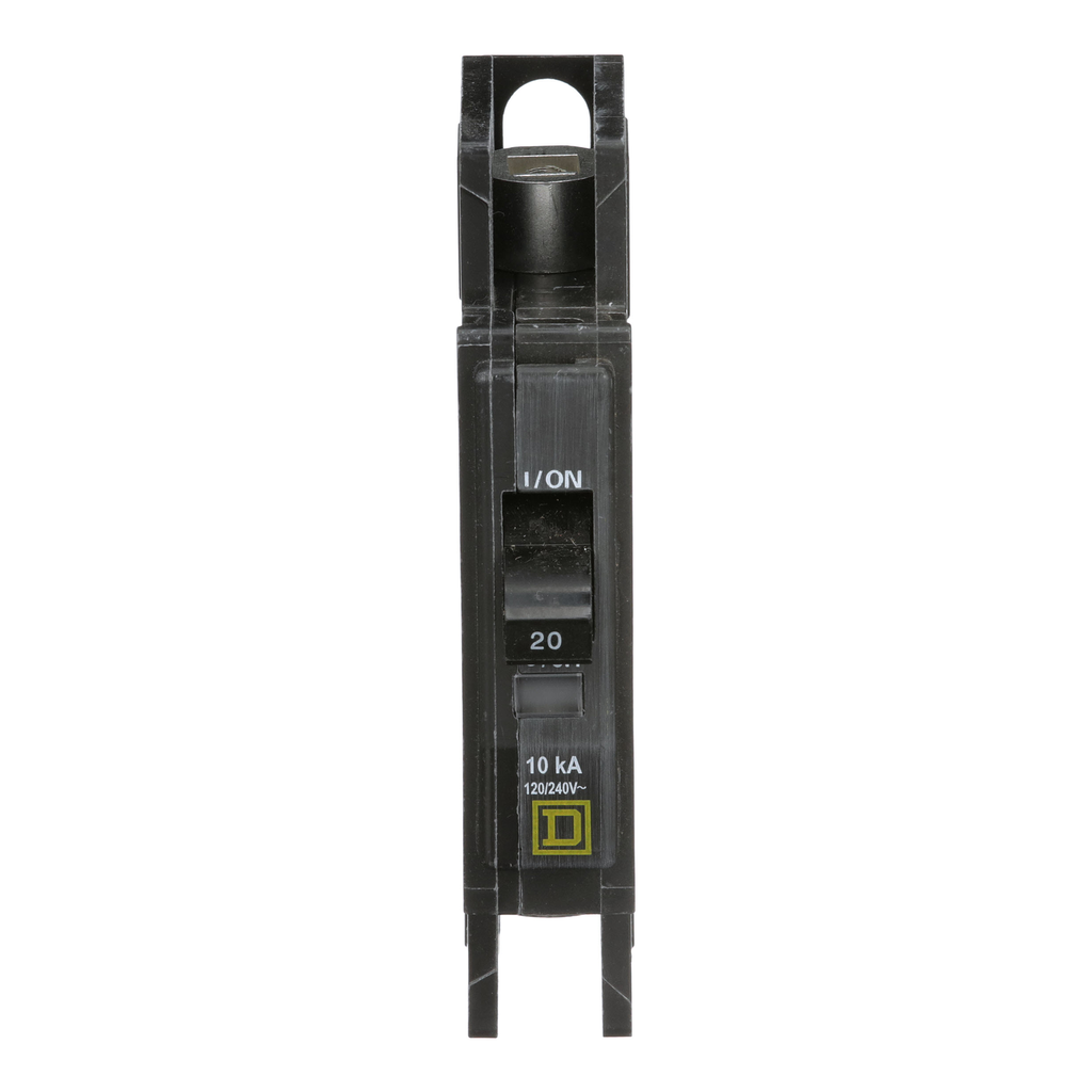 Mayer-DDS-Mini circuit breaker, QOU, 20A, 1 pole, 120/240 VAC, 10kA, field reversible lugs-2