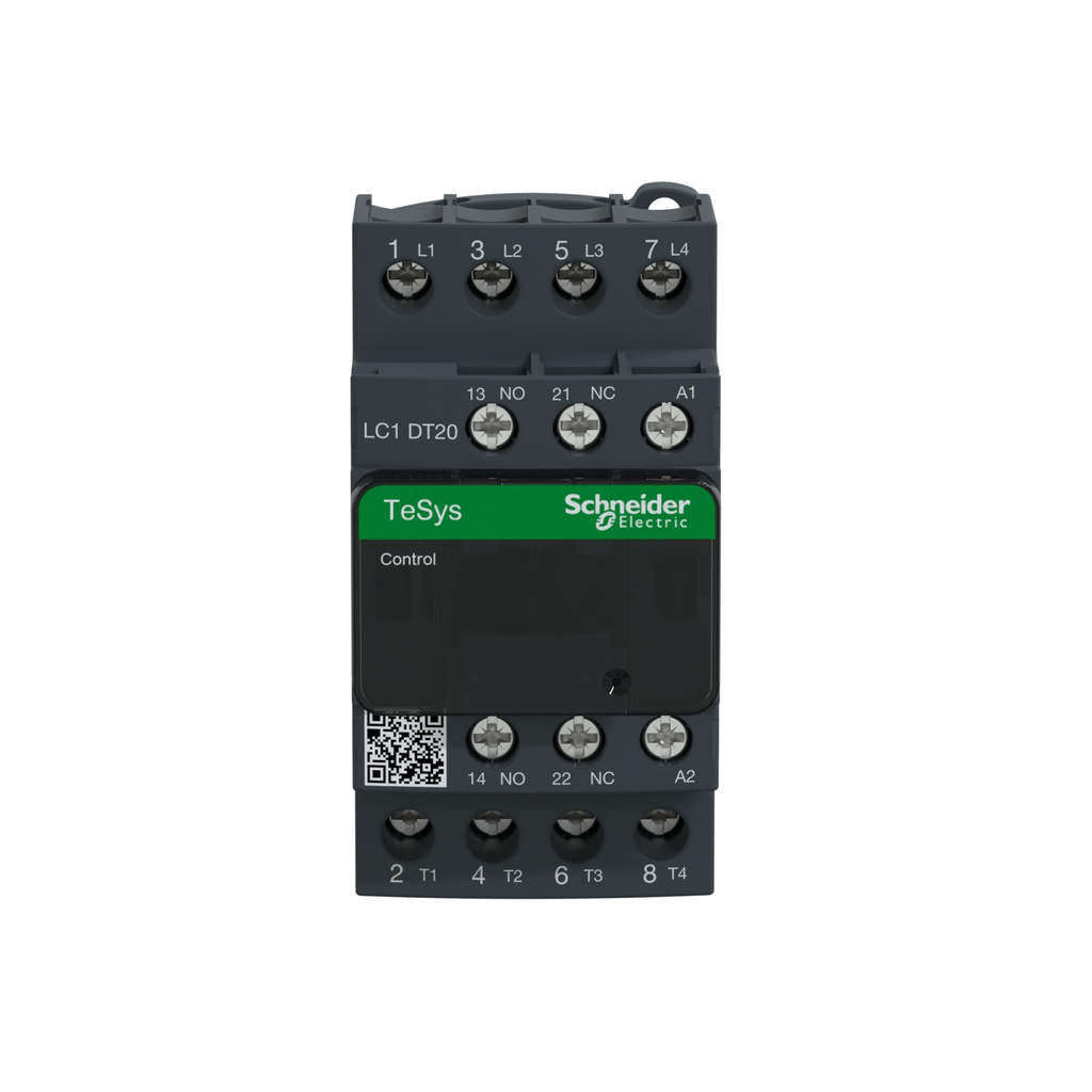 Mayer-DDS-IEC contactor, TeSys Deca, nonreversing, 20A resistive, 4 pole, 4 NO, 110VAC 50/60Hz coil, open style-2