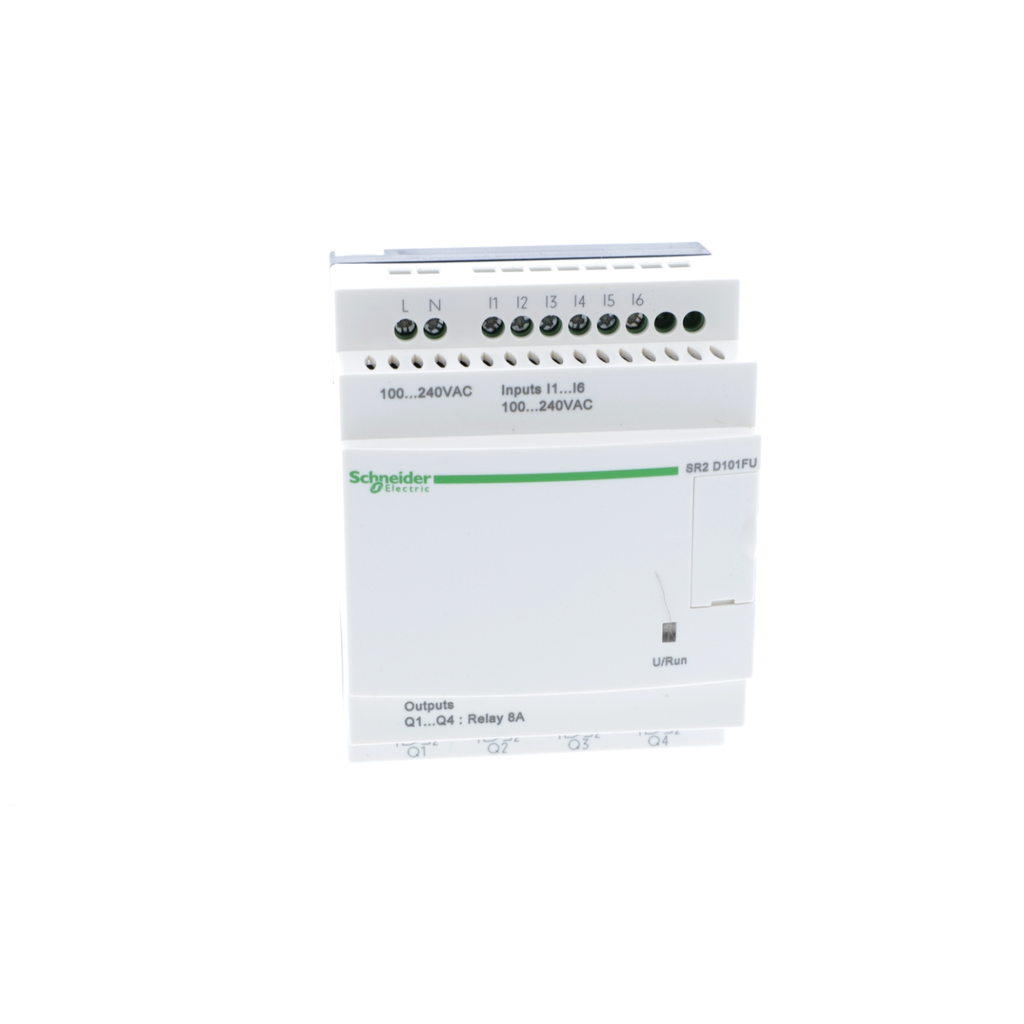 Mayer-DDS-compact smart relay, Zelio Logic SR2 SR3, 10 IO, 100 to 240V AC, no clock, no display-2