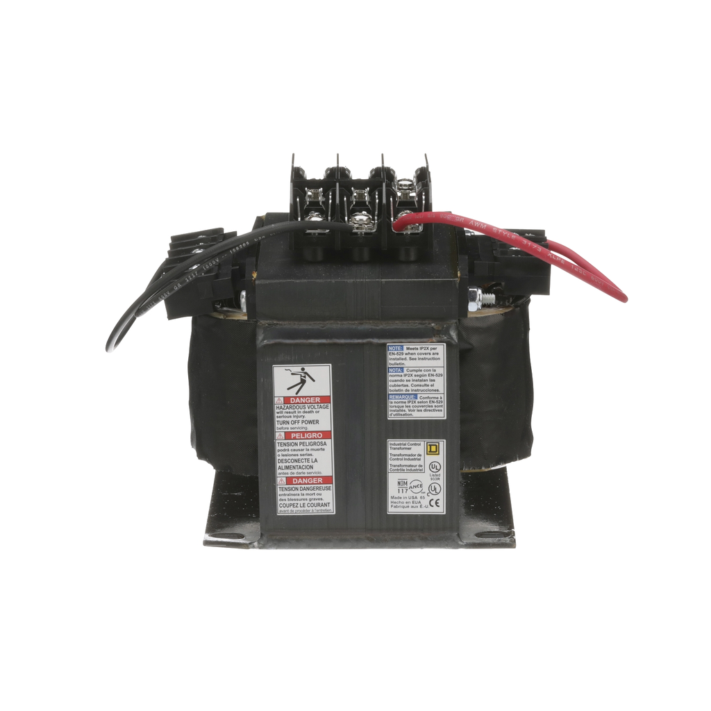 Mayer-DDS-Industrial control transformer, Type TF, 1 phase, 750VA, 240/416/480/600V primary, 99/120/130V secondary, 50/60Hz-2