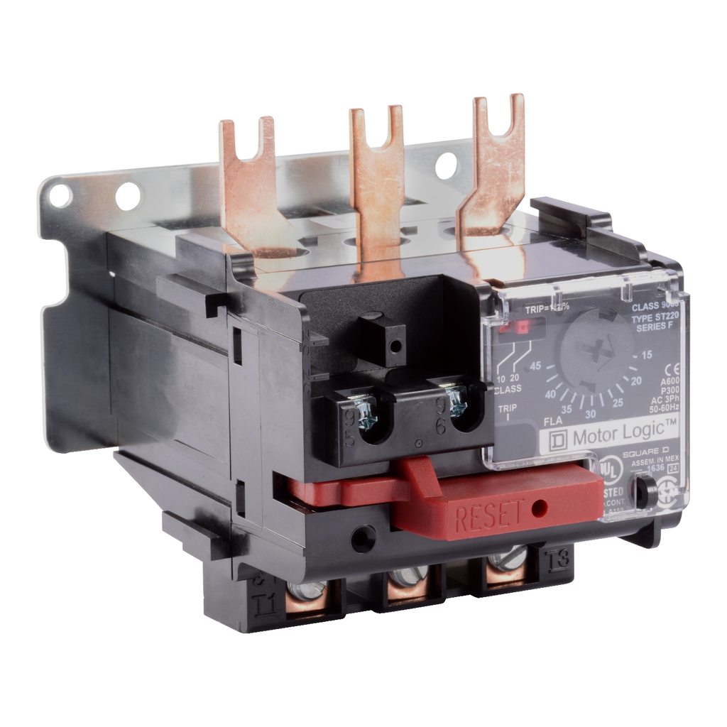 Mayer-DDS-Overload Relay, Motor Logic, solid state overload relay, NEMA Size 2, 3 pole, 15A to 45A, 600VAC, replacement relay-2