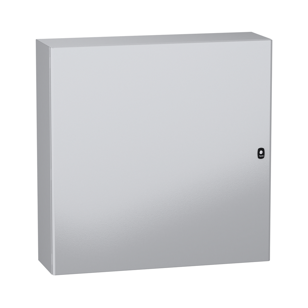 Mayer-DDS-Wall mounted steel enclosure, PanelSeT S3DC, plain door, without plain chasis, 1000x1000x300mm, IP66, IK10-1